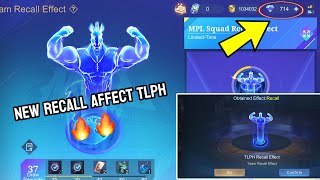 NEW RECALL EFFECTS TEAM MPL 🔥HOW TO GET IT 🔥💀 [upl. by Ingunna]