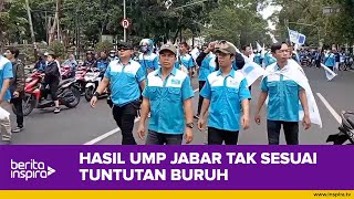 HASIL UMP JABAR TAK SESUAI TUNTUTAN BURUH [upl. by Etyak]