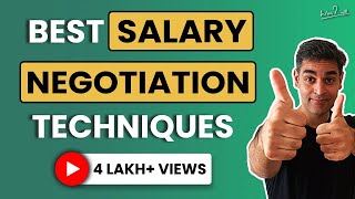 How to negotiate salary  Ankur Warikoo  4 steps to successful negotiation [upl. by Hallam]