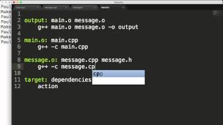 How to Create a Simple Makefile  Introduction to Makefiles [upl. by Eniarral]