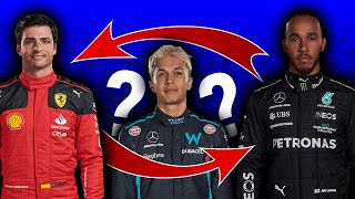 Predicting the 2025 F1 Driver Lineups amp Transfers [upl. by Payton608]