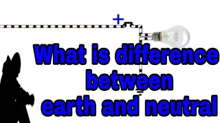 न्यूट्रल और एअर्थ में क्या अंतर हैground and neutral difference between ground and neutral neutral [upl. by Ailedroc]