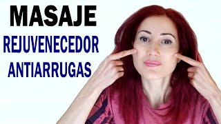 Masaje activador de COLAGENO para REJUVENECER EL ROSTRO [upl. by Qerat]