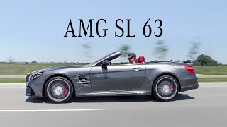 2018 MercedesAMG SL63 Review  Roadster With More Power Than An AMG GTR [upl. by Gracia]