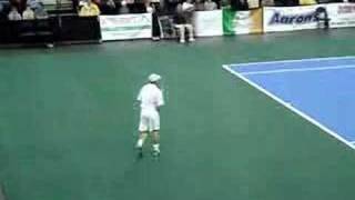 Roddick imitates agassi [upl. by Middleton]