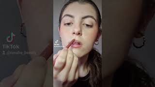 ASÍ SOLUCIONÉ la WHITE LIP LINE o DOBLE LINEA del LABIO 😱✅ [upl. by Eilema250]