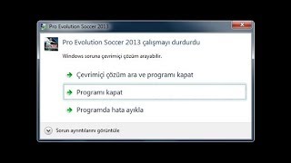 Pes 2013 Çalışmayı Durdu Hatası Kesin Çözüm \u00100 [upl. by Ylecic]