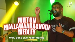 Milton Mallawaarachchi Medley  Radeesh Vandebona  Unity Band Live Performance [upl. by Nahshu103]