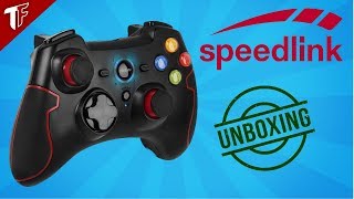 Speedlink Torid Wireless PCPS3 Gamepad Unboxing amp Review [upl. by Seebeck]