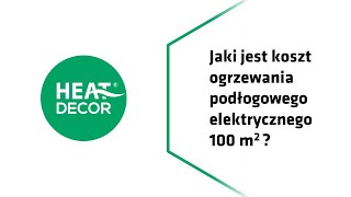 Koszt ogrzewania podłogowego 100m2  elektryczne ogrzewanie podczerwienią [upl. by Niwred]