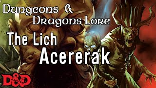 Acererak  Tomb of Horrors  DampD Lore [upl. by Anselm]