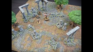 The Easy Way to Paint Rough Stone Scatter Tiles from Terrainify quotFields of Battlequot Theme [upl. by Eddi]