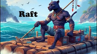 Raft Exploring Uncharted Islands on a Raft  A THRILLING Adventure [upl. by Alayne]