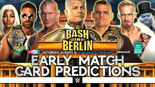 WWE Bash in Berlin 2024  Early Card v2 [upl. by Sewole]