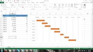 Excel Gantt Chart Tutorial  2022  How to Make a Gantt Chart in Microsoft Excel 365 [upl. by Rosner]