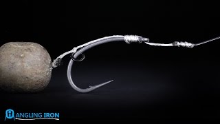 How to tie a Combi rig  Carp rigs  By Angling Iron [upl. by Aner]