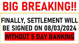 Breaking News 12th Bipartite Settlement Signed Without Approval of 5Day Banking  Golden Career [upl. by Xirtaeb]