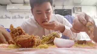 Chicken Broasted Mukbang mukbang chicken [upl. by Acus650]