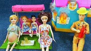 09 Minutes Satisfying with Unboxing Sweet Family Toy set Fireman Rescue Playset Collection ASMR [upl. by Ingvar]