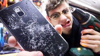 HO DISTRUTTO LO SMARTPHONE INDISTRUTTIBILE crash test estremo [upl. by Hayyikaz455]