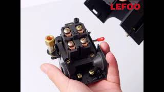 LF10 Air Pressure SwitchesAdjust compressor switchsquare pressure switchLEFOO [upl. by Filler]