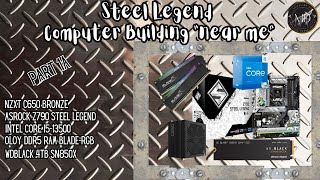 PART 1A LIVE  Steel Legend Computer Build Near Me  Friday Oct 27 2023 at 1p PT  4p ET [upl. by Ahc]