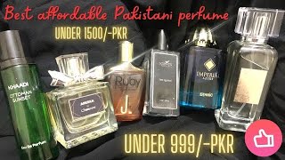 AFFORDABLE BRANDED PERFUMES UNDER 999 Rupees  Perfumes haul 🛍️Top Pakistani perfumes for women [upl. by Bergman]