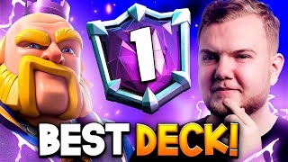 1 BEST ROYAL GIANT DECK IN THE WORLD  Clash Royale [upl. by Cates]