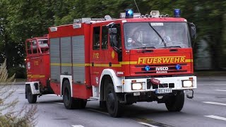 900 Einsätze nach Unwetter in Hamburg Einsatzfahrten Berufs und Freiwillige Feuerwehr Hamburg [upl. by Hsilgne792]