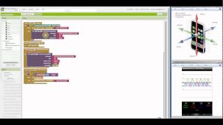 App Inventor  Accelerometer Sensor Tester [upl. by Esyak]