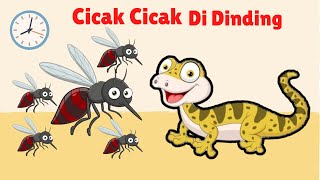 Cicak Cicak Di dinding  Lagu Anak Indonesia  Lagu Anak Terpopuler [upl. by Camey]