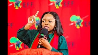 EFF Young MP Naledi Chirwa Roasting President Cyril Ramaphosa and Judge HlopeMK [upl. by Elac]