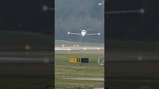 Cirrus SF50 Vision Jet Landing in Bern Switzerland [upl. by Atteve]