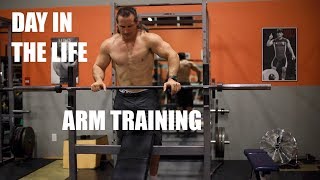 DAY IN THE LIFE ARM TRAINING [upl. by Parhe]