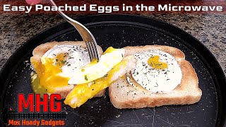 Easy Poached Eggs in the Microwave [upl. by Hylan]