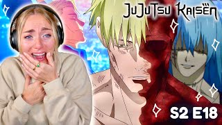 This Episode BROKE ME  Jujutsu Kaisen Season 2 Episode 18 Reaction [upl. by Grubb]