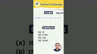 Python Lambda Function Example  Python Challenge Day 19 [upl. by Anirba]