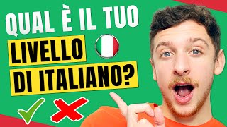 QUIZ DI ITALIANO 🇮🇹 Scopri SUBITO il tuo livello di italiano Sub ITA  Imparare l’Italiano [upl. by Saxon]