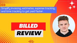 Billed Review Demo  Tutorial I Send detailed estimates and get paid faster with online invoicing [upl. by Otsuaf288]