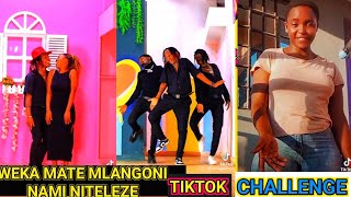 WEKA MATE MLANGONI NDANI NITELEZE TIKTOK DANCE CHALLENGE BY UNCLE EDDY [upl. by Oakes]