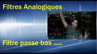 Filtre Analogique passif passe bas بالدارجة [upl. by Edvard]