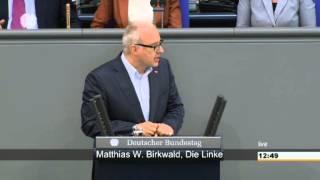 Matthias W Birkwald DIE LINKE Rentenniveau anheben  Mütterrente verbessern [upl. by Llenet726]