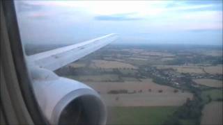 Thomson Airways 737 Hard Landing at Luton [upl. by Nuahsed]