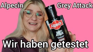 Alpecin Grey Attack im Test kann dieses Produkt wirklich graues Haar die Naturfarbe zurück geben [upl. by Llirrehs]