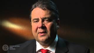 Sigmar Gabriel Wende an der deutschdeutschen Grenze [upl. by Rubio]