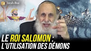 Le Roi Salomon  Lutilisation des démons Rav Ouri Lévy [upl. by Kirt]