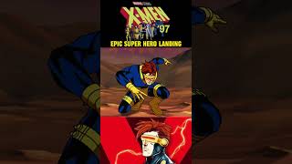 XMen 97  Cyclops Epic Super Hero Landing xmen xmen97 cyclops cyclopshighlights [upl. by Anemolif164]