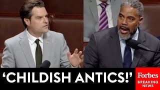 BREAKING NEWS Chaos Erupts On House Floor Over Gaetz NDAA Amendment To Remove DEI From The DoD [upl. by Kolnos]