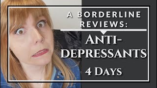 Borderline reviews Wellbutrin Bupropion  4 Days [upl. by Annaiviv591]