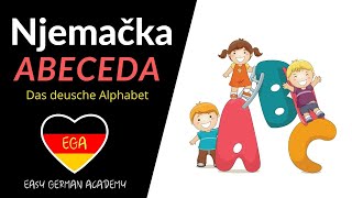 Njemački od samog početka Lekcija 1  Njemačka abeceda  das Alphabet [upl. by Orton]